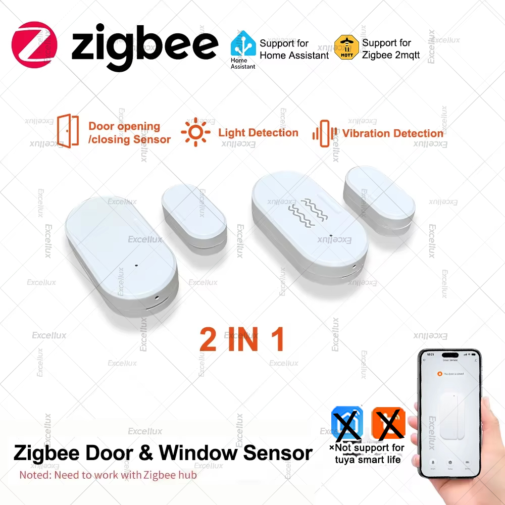 Window Alarm Sensor - Zigbee 3.0 Door Window Sensor With
