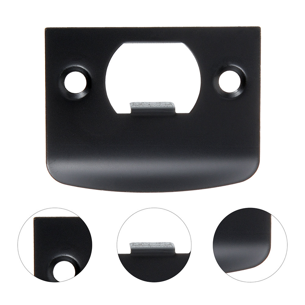 Home Security Locks - 2Pcs Stainless Steel Door Strike Plate