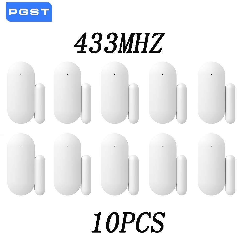 Window Alarm Sensor - 10PCS 433MHz Wireless Door Sensor Smart
