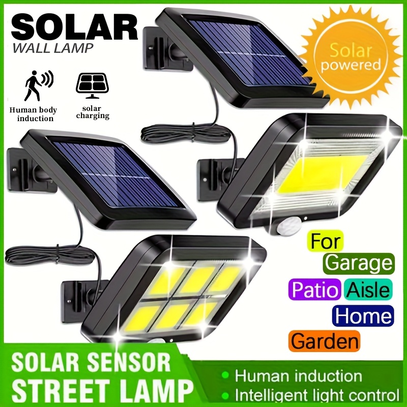 Home Security Beams - LED Solar Split Wall Lamp Outdoor