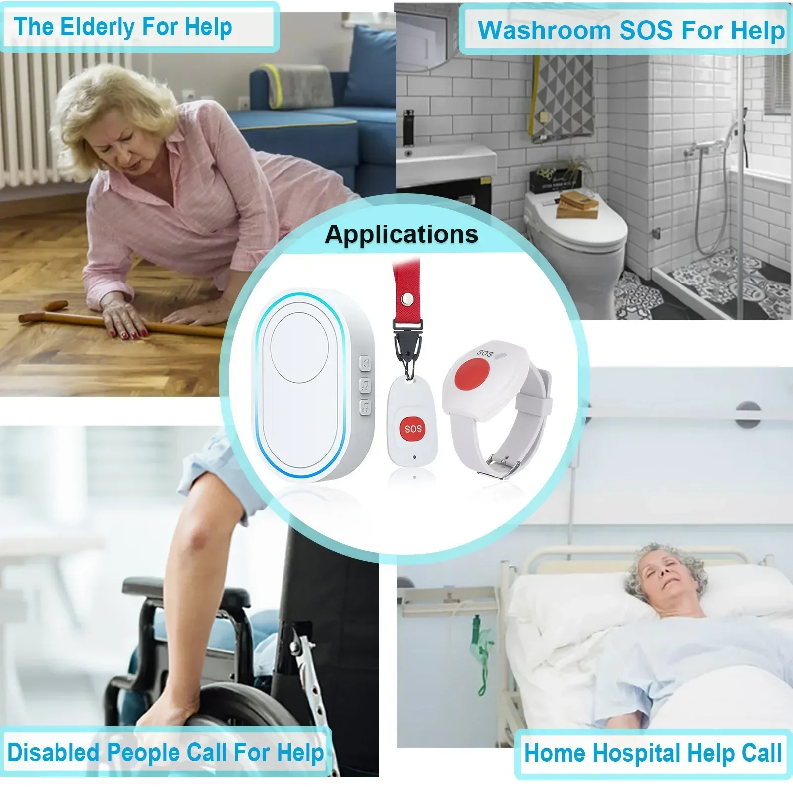 Topvico Wireless Caregiver Pag - Home Security Equipment 评论和价格