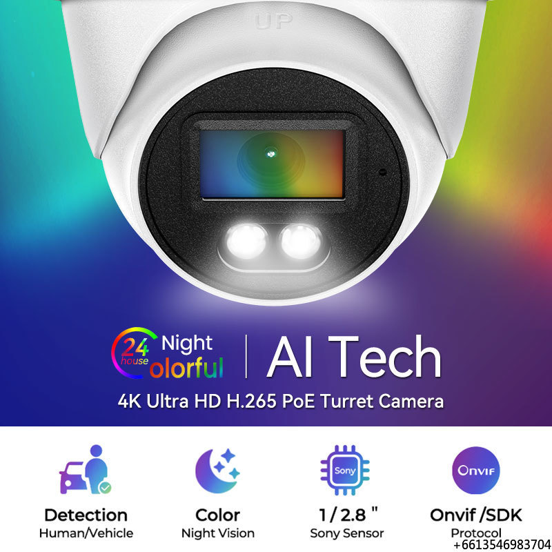 4K Ultra HD Outdoor Full Color - Ip Camera Outdoor 4K 评论和价格