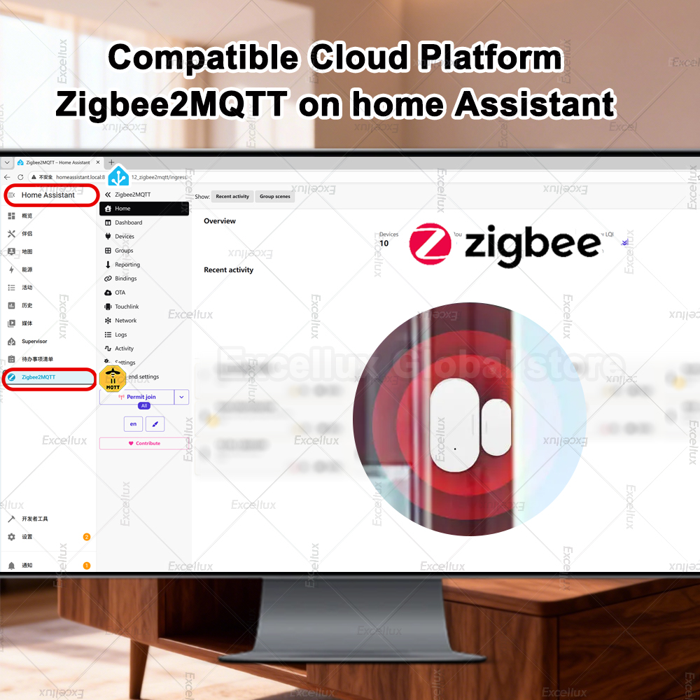 Zigbee 3.0 Door Window Sensor  - Window Alarm Sensor 评论和价格