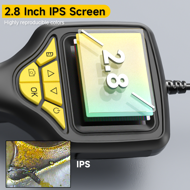 2.8'' IPS Handheld Borescope H - Home Security With Cameras 评论和价格