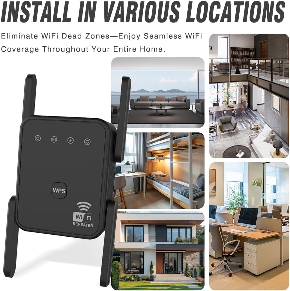 2026 New WiFi Repeater 300Mbps - Home Security Bundle 评论和价格