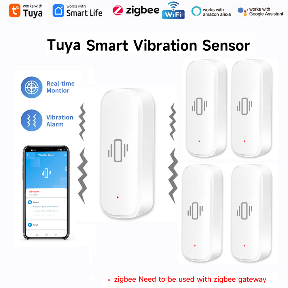 Tuya WiFi Zigbee Smart Vibrati - Home Security App 评论和价格