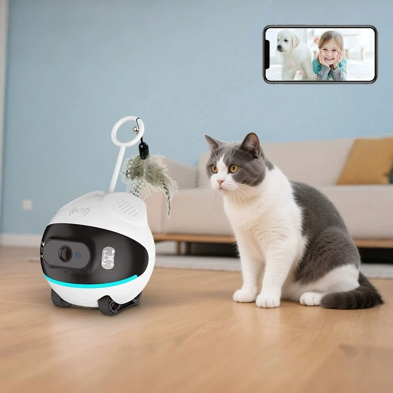 2MP 1080P Ubox APP Smart Pet G - Home Security Robot Dog 评论和价格
