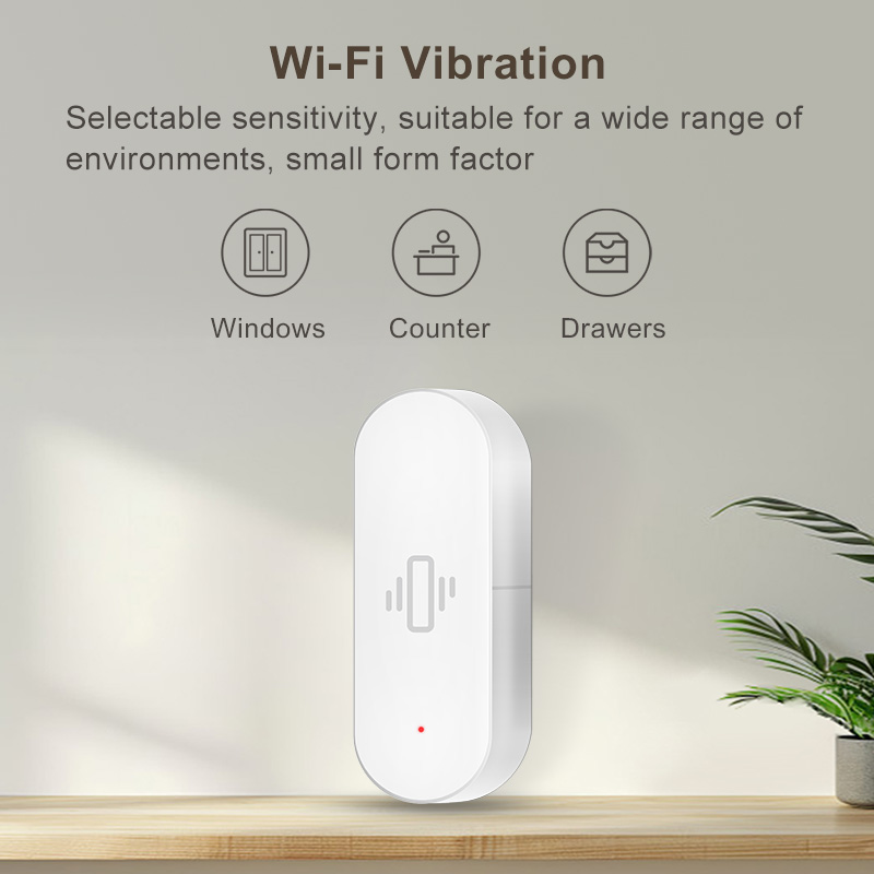 Tuya WiFi Vibration Sensor, Se - Home Security App 评论和价格