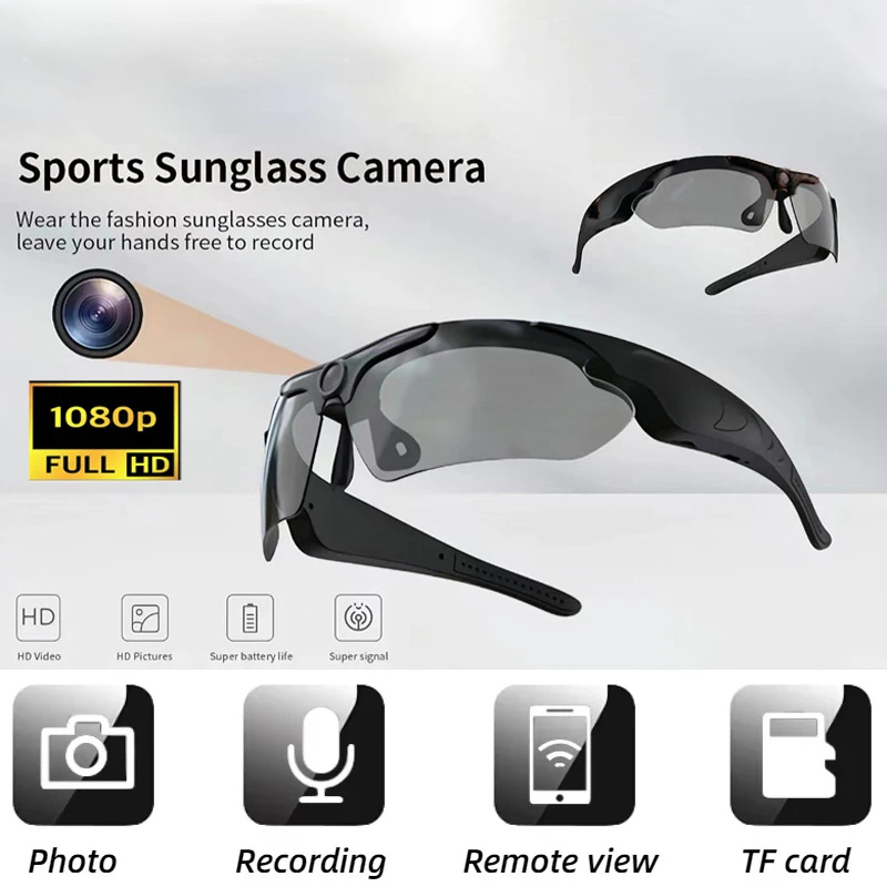 1080P HD Camera Smart Glasses  - Home Security With Camera 评论和价格