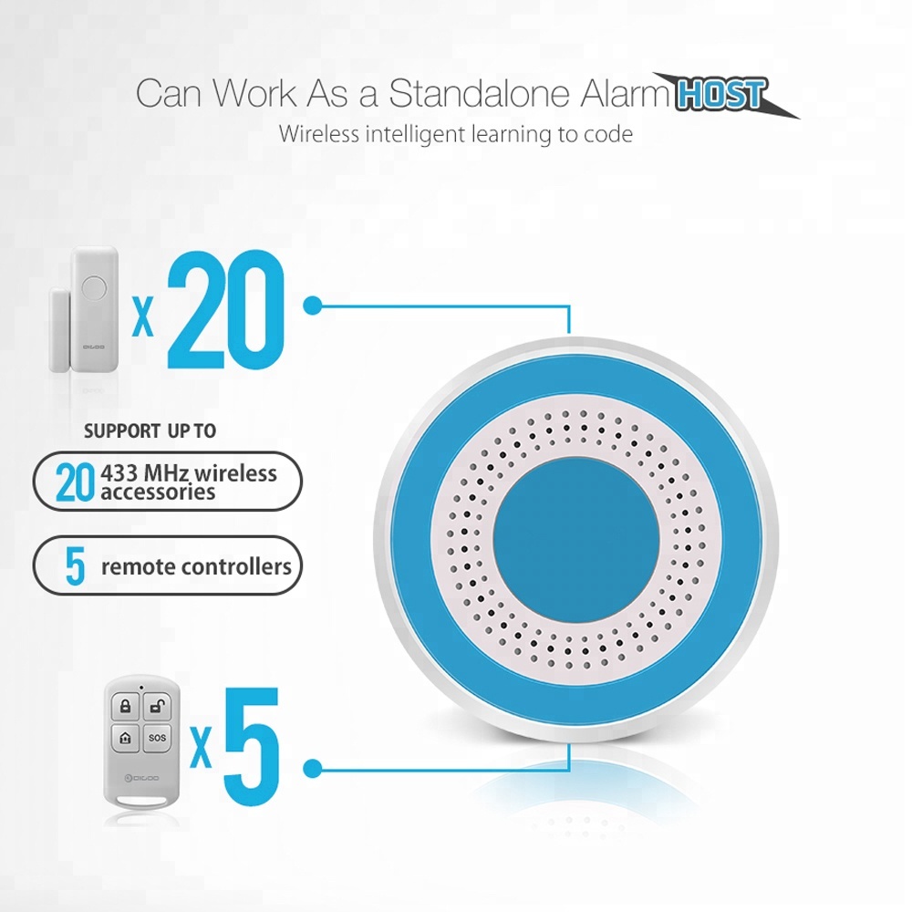 PGST 433Mhz Indoor Wireless Si - Home Security Equipment 评论和价格