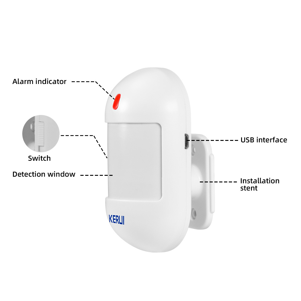 KERUI Wireless PIR Motion Sens - Home Security Equipment 评论和价格