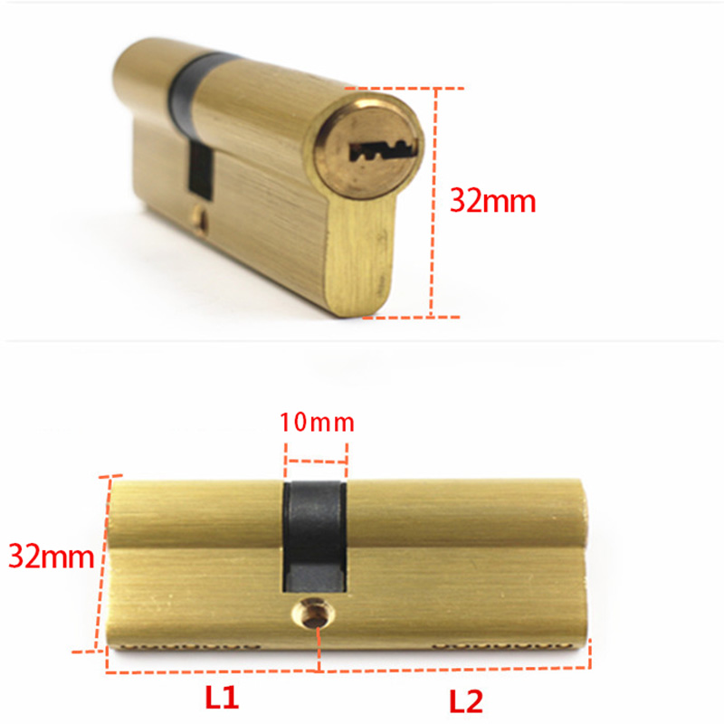 Anti-Theft Pure Brass Lock Cyl - Home Security Bundle 评论和价格