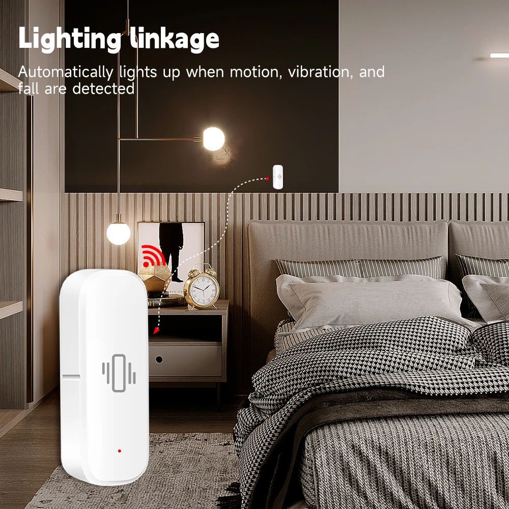 WiFi/Zigbee Smart Vibration Se - Home Security App 评论和价格