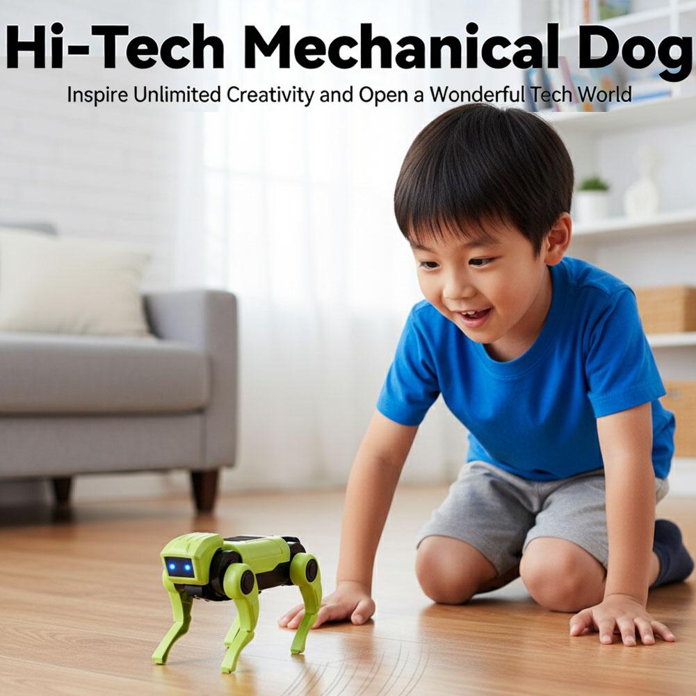 1/2PCS Spuer DIY Assembled Nec - Home Security Robot Dog 评论和价格