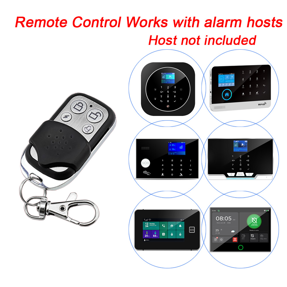 433MHz Wireless Remote Control - Home Security System Installation 评论和价格