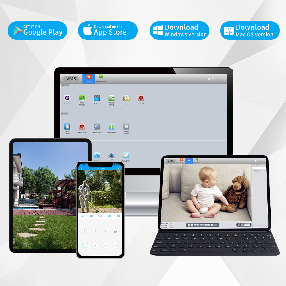 Super 8MP POE NVR Video Record - Home Security With Camera 评论和价格