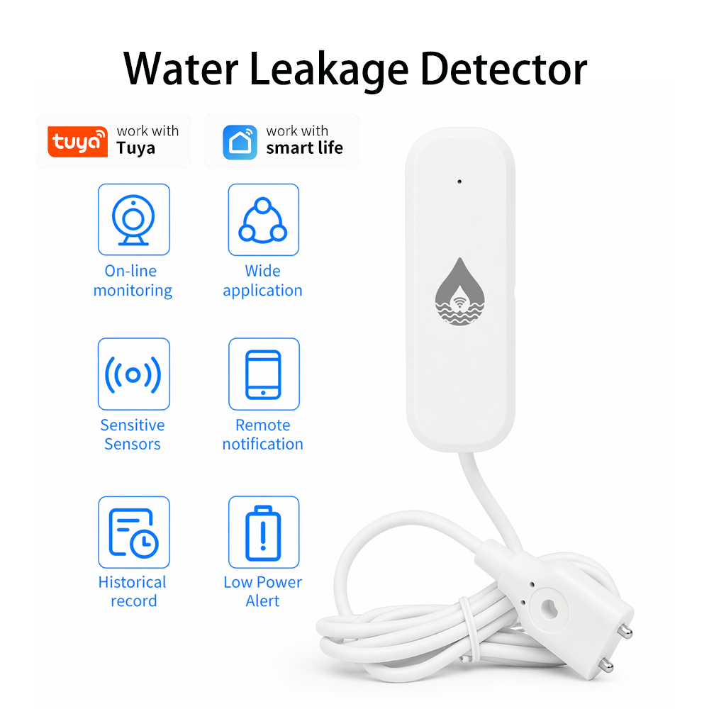 YFK WiFi/Zigbee Water Leakage  - Home Security With Monitoring 评论和价格