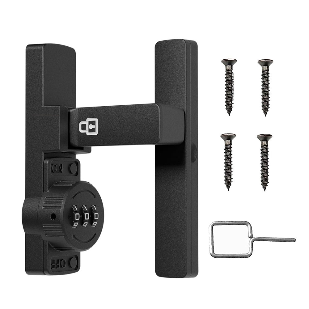 Security Barn Door Lock 3-Digi - Home Security Locks 评论和价格
