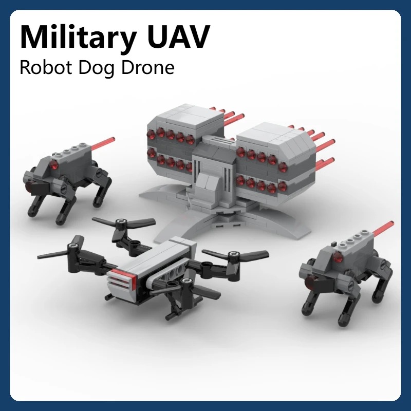 WW2 Military Accessories UAV R - Home Security Robot Dog 评论和价格
