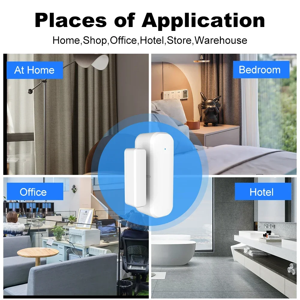 ZigBee Wireless Door Window Se - Window Alarm Sensor 评论和价格