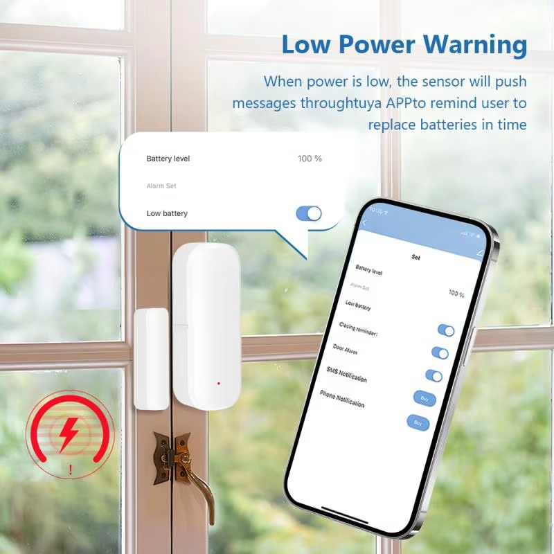 ZigBee Wireless Door Window Se - Window Alarm Sensor 评论和价格