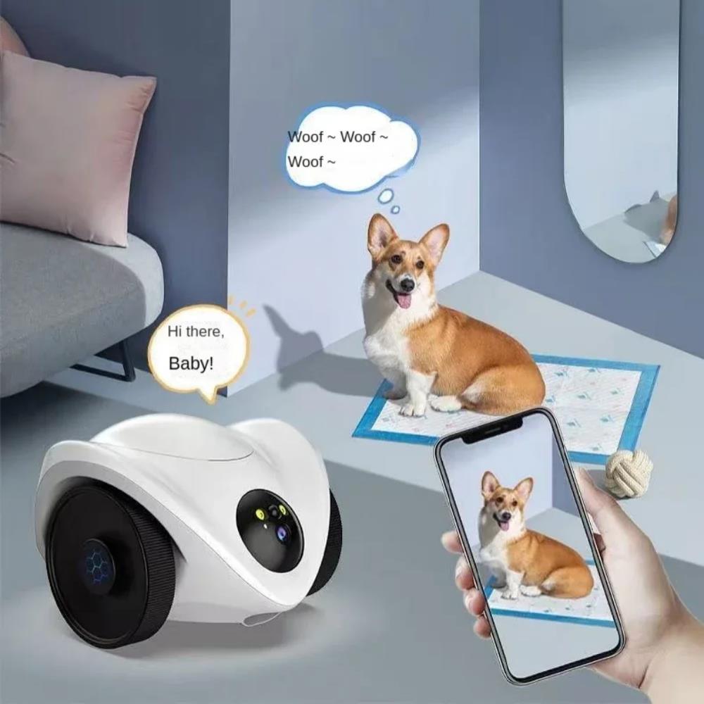 Pet Robot Camera 2MP HD Wifi C - Home Security Robot Dog 评论和价格