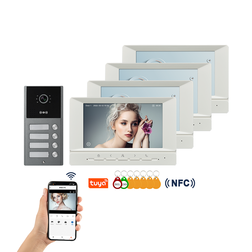 Tuya 7 Inch Video Smart Video  - Home Security Cameras Uk 评论和价格