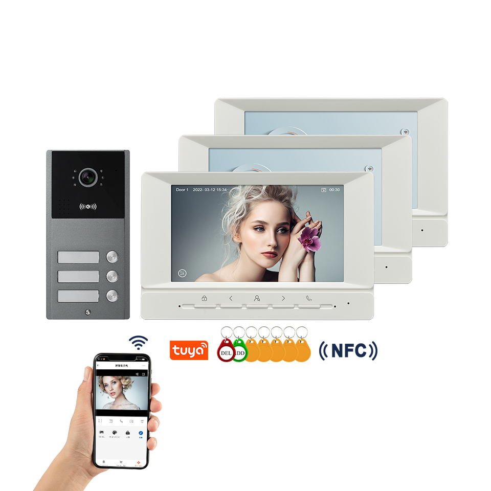 Tuya 7 Inch Video Smart Video  - Home Security Cameras Uk 评论和价格