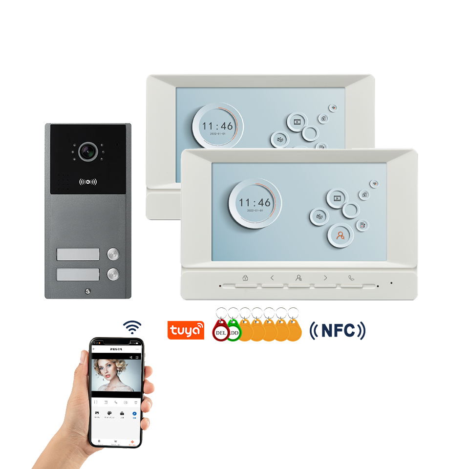 Tuya 7 Inch Video Smart Video  - Home Security Cameras Uk 评论和价格