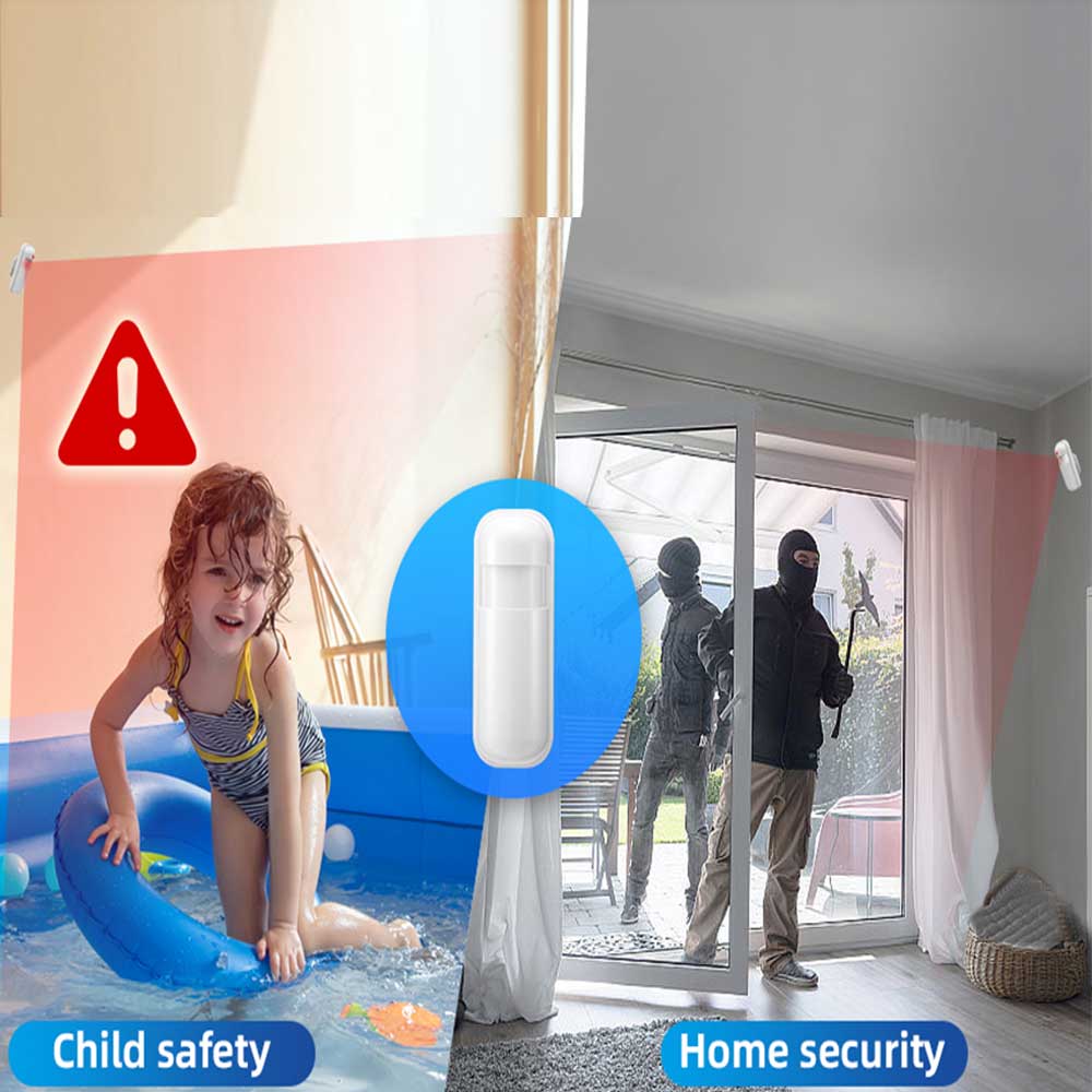 433MHZ PIR Sensor Home Alarm M - Home Security Equipment 评论和价格