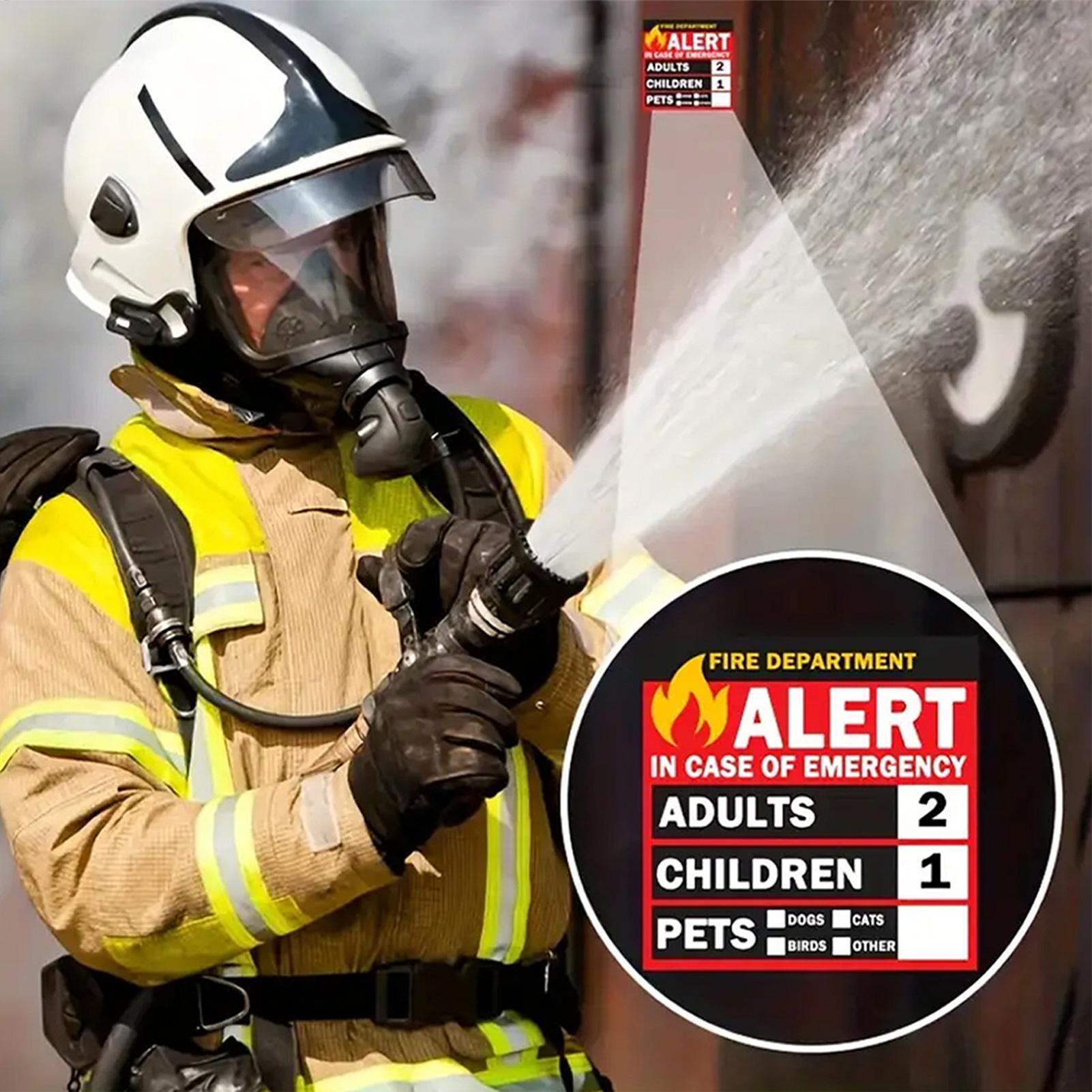 Fire Pet Alert Sticker Rain-Pr - Home Security Department Us 评论和价格