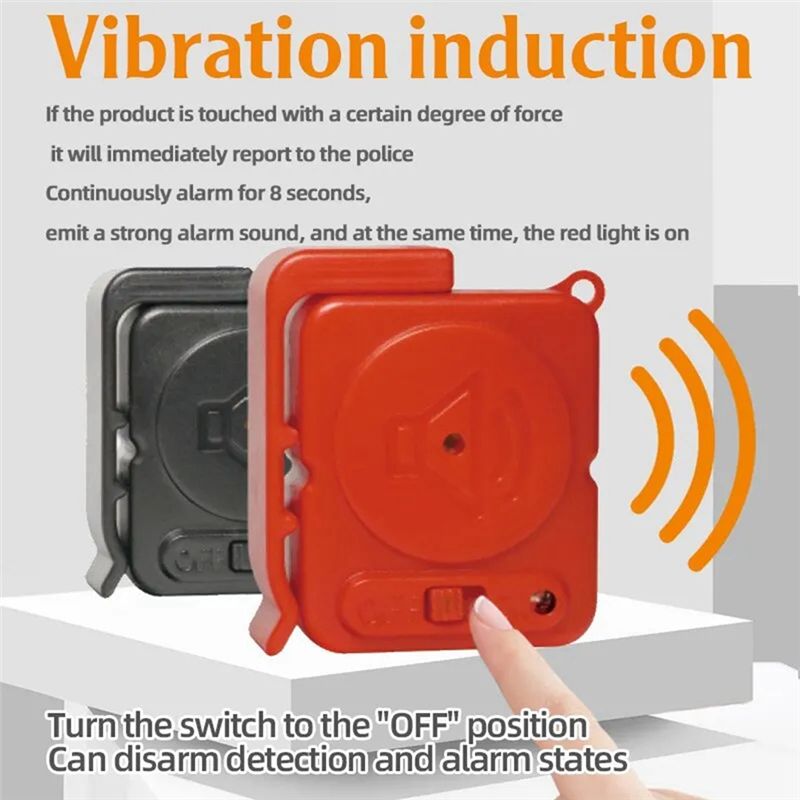 FULL-Vibration Alarm Sensors 1 - Window Alarm Sensor 评论和价格