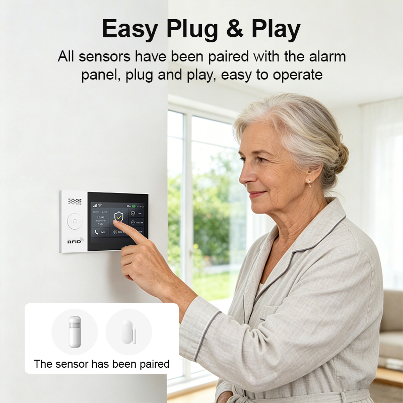 PGST 2G GSM WiFi Alarm System  - Home Security System Installation 评论和价格