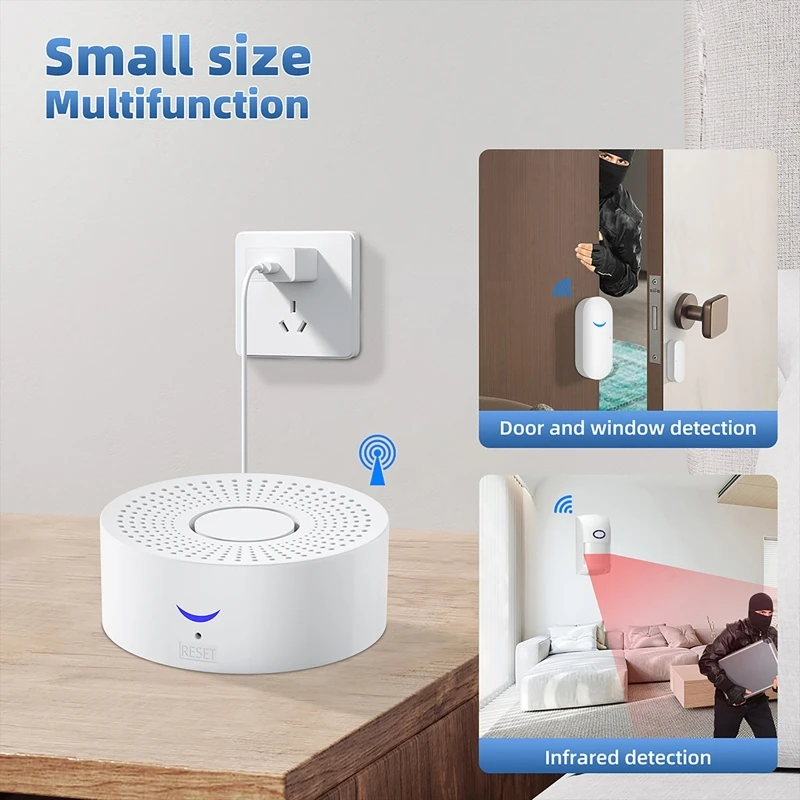 433MHz Smart Home Tuya WiFi Do - Window Alarm Sensor 评论和价格