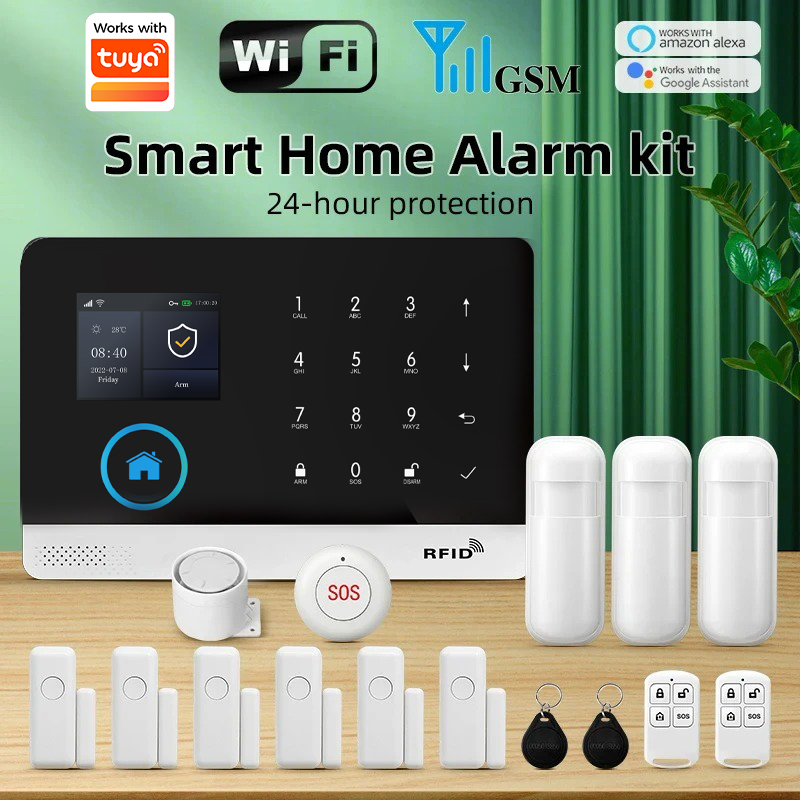 PGST WIFI GSM Smart Home Secur - Home Security System Installation 评论和价格