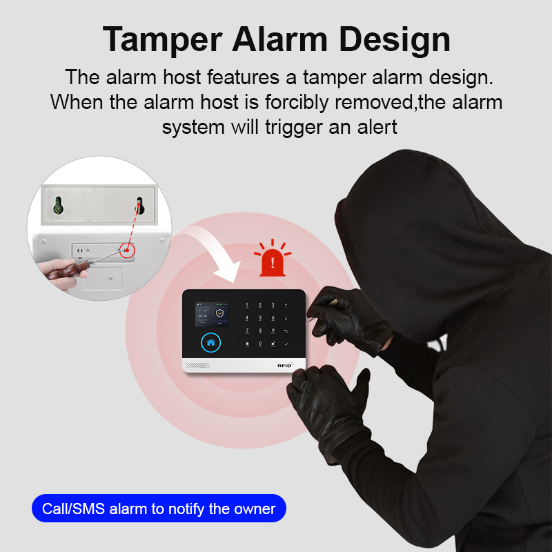 PGST WIFI GSM Smart Home Secur - Home Security System Installation 评论和价格