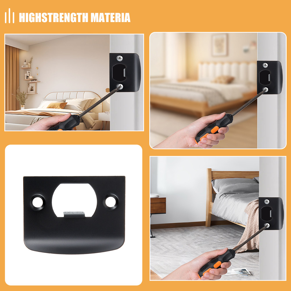 2Pcs Stainless Steel Door Stri - Home Security Locks 评论和价格