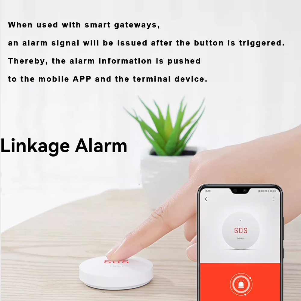 Meian Zigbee Tuya SOS Emergenc - Home Security Equipment 评论和价格