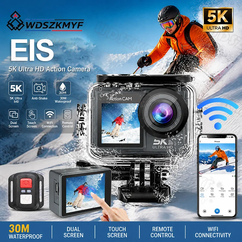 5K/4K Ultra HD Action Camera A - Ip Camera Outdoor 4K 评论和价格