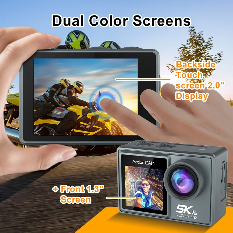 5K/4K Ultra HD Action Camera A - Ip Camera Outdoor 4K 评论和价格