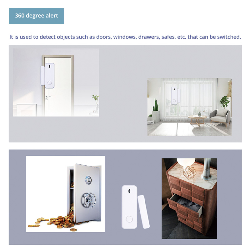 D10 Window Door Sensor Alarm 4 - Window Alarm Sensor 评论和价格