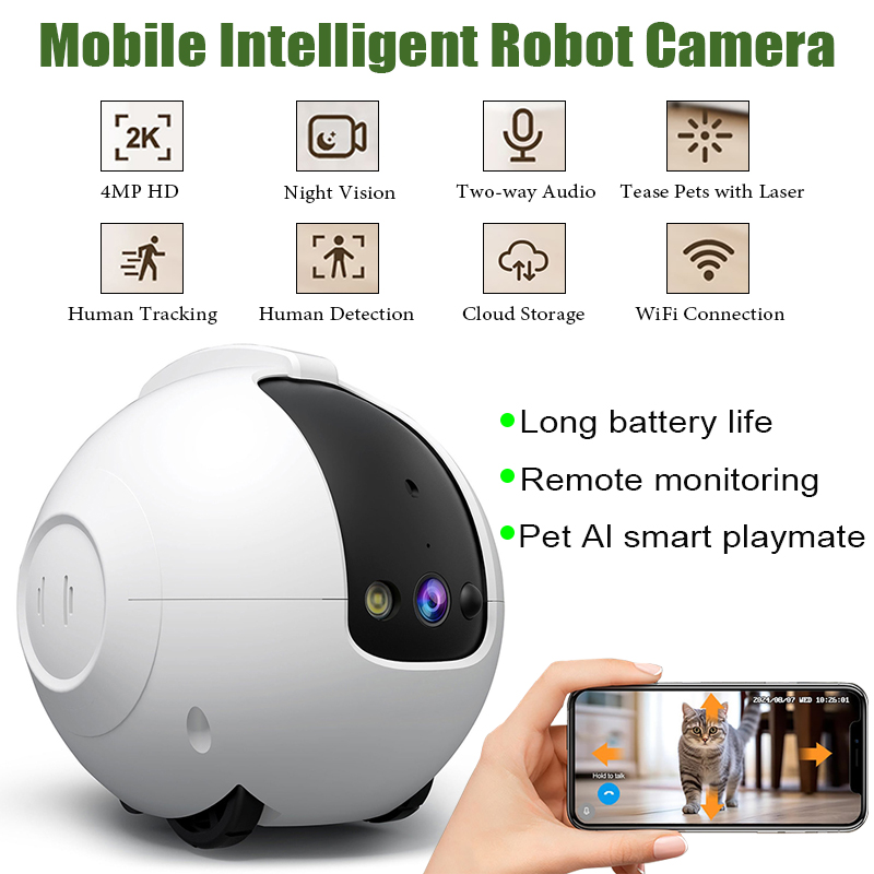 Home Care Security Camera Mobi - Home Security Robot Dog 评论和价格