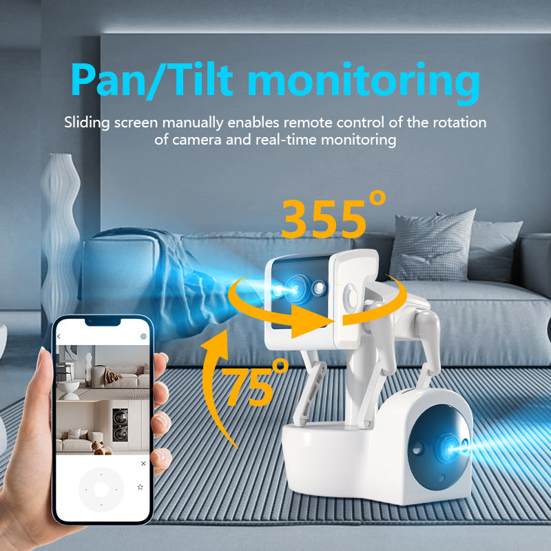 1080P 5G Dual Lens Robot Dog C - Home Security Robot Dog 评论和价格