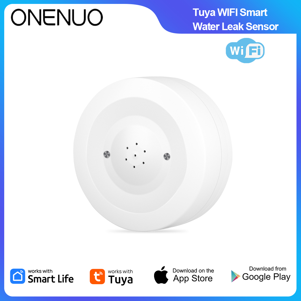 ONENUO WiFi Tuya Water Leak Se - Home Security With Monitoring 评论和价格