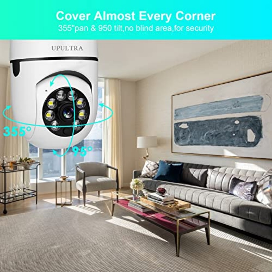 Light Bulb 1080P Security Wire - Home Security With Cameras 评论和价格