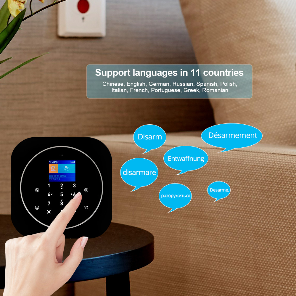 KERUI G12 Wireless Tuya Home A - Home Security No Wifi 评论和价格