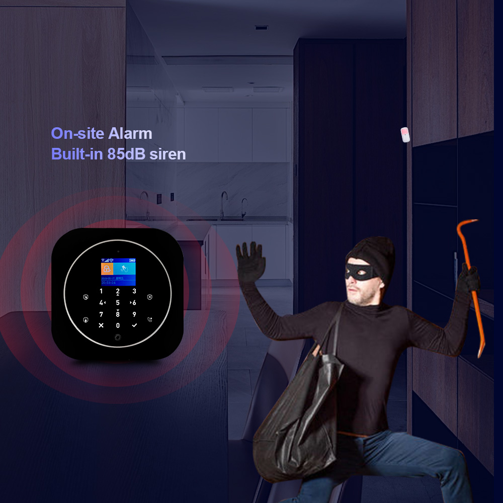 KERUI G12 Wireless Tuya Home A - Home Security No Wifi 评论和价格