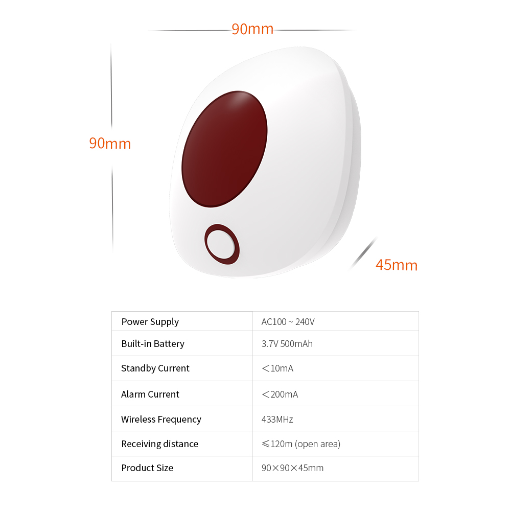 Staniot Indoor Wireless Siren  - Home Security Equipment 评论和价格
