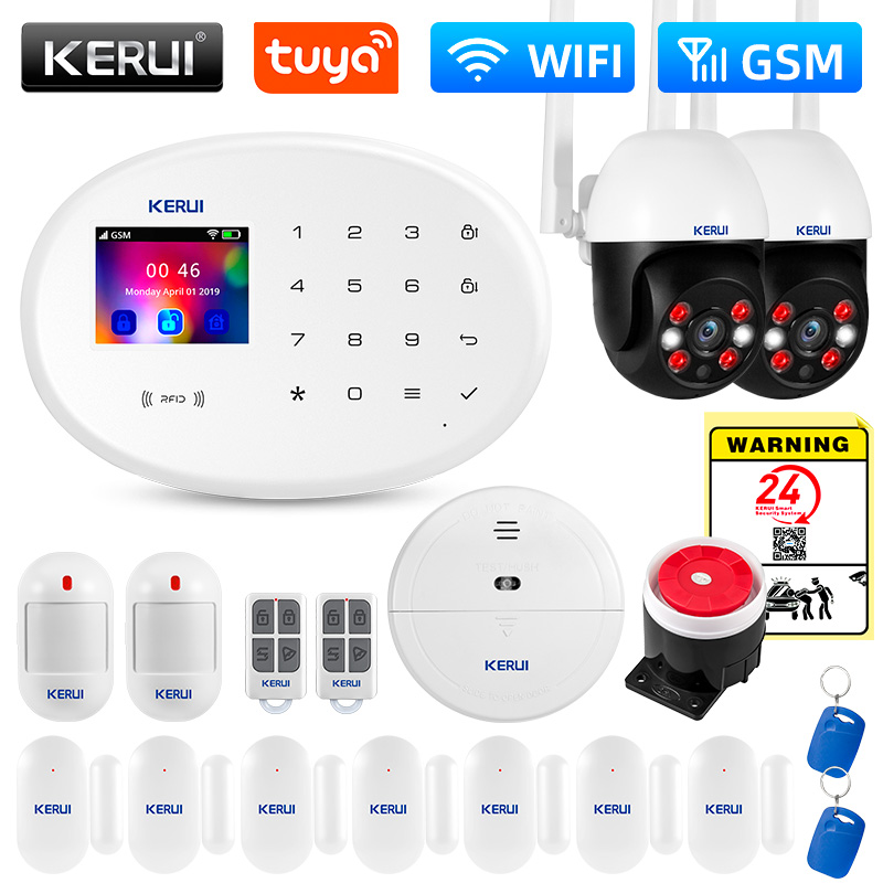 KERUI W202 WIFI GSM Alarm Syst - Home Security System Installation 评论和价格