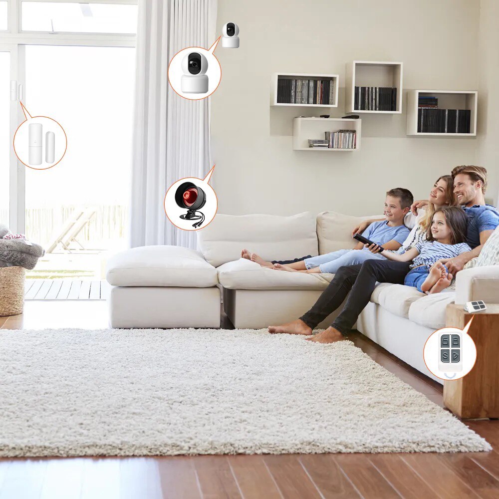 ONENUO Tuya WIFI Alarm Siren L - Home Security No Wifi 评论和价格